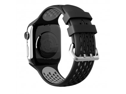 Perforovaný řemínek s dvojitým zapínáním pro Apple Watch 42/44/45/46/49mm