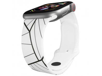 Apple watch řemínek Mnohoúhelníky bílý