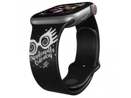 Apple watch řemínek Harry Potter - Luna Lovegood - Neobyčejně obyčejněApple watch řemínApple watch řemínek Harry Potter - Luna Lovegood - Neobyčejně obyčejněek Harry Potter - Luna Lovegood - Neobyčejně obyčejně černý