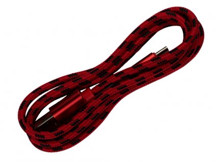 Pletený kabel USB na USB-C 1m