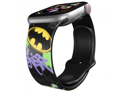 Apple watch řemínek Batman - Graffiti 2 černý