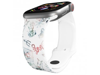 Apple watch řemínek Harry Potter - Symboly magieApple watch Apple watch řemínek Harry Potter - Symboly magieHarry Potter - Symboly magie bílý