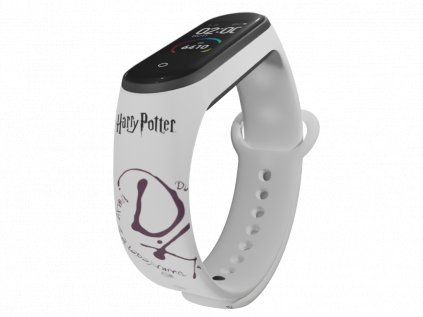 Náhradní náramek Mi band 3/4/5/6 Harry Potter - Brumbálova armáda bílý