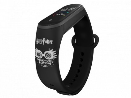 Náhradní náramek Mi band 3/4/5/6 Harry Potter - Neobyčejně obyčejně černý