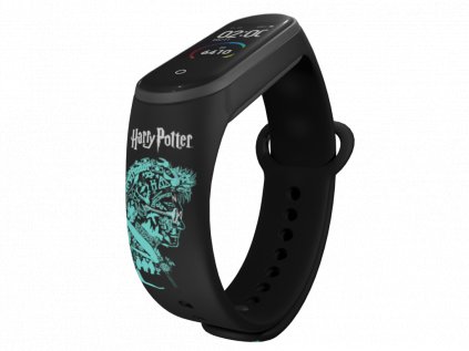 Náhradní náramek Mi band 3/4/5/6 Harry Potter - Silueta černý