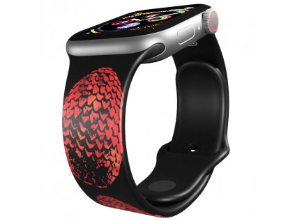 Apple watch řemínek GOT 1 - Dračí vejceApple watch Apple watch řemínek GOT 1 - Dračí vejceGOT 1 - Dračí vejce černý