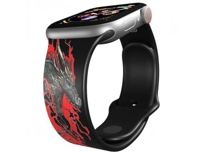 Apple watch řemínek GOT 2 - Oheň a krevApple watch Apple watch řemínek GOT 2 - Oheň a krevGOT 2 - Oheň a krev černý