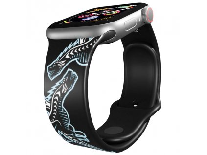 Apple watch řemínek GOT 10 - Ledový ViserionApple watch Apple watch řemínek GOT 10 - Ledový Viserion GOT 10 - Ledový Viserion černý