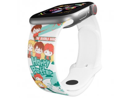 Apple watch řemínek Harry Potter - Harry Potter a Relikvie smrti charmsApple watch Apple watch řemínek Harry Potter - Harry Potter a Relikvie smrti charms Harry Potter - Harry Potter a Relikvie smrti charms bílý