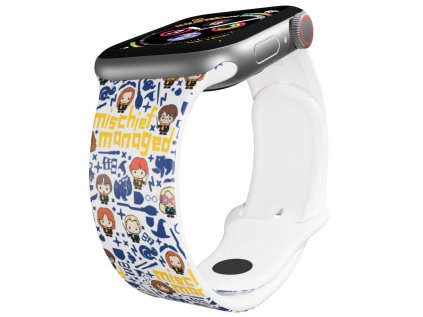 Apple watch řemínek Harry Potter - Harry Potter charms 5Apple watch Apple watch řemínek Harry Potter - Harry Potter charms 5Harry Potter - Harry Potter charms 5 bílý