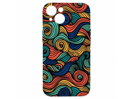 Kryt Barevné vlny pro iPhone 15