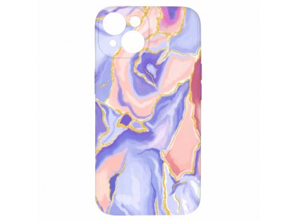 Kryt Fialovo růžový mramor pro iPhone 15