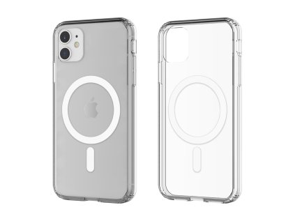 Průhledný tvrzený MagSafe kryt na iPhone 11