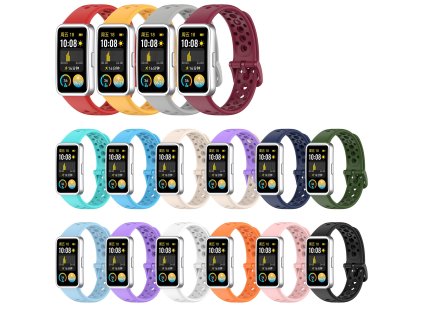 Perforovaný řemínek pro Huawei Band 8:9:10