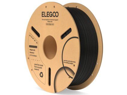 Elegoo PLA filament 1,75 mm 1 kg černá
