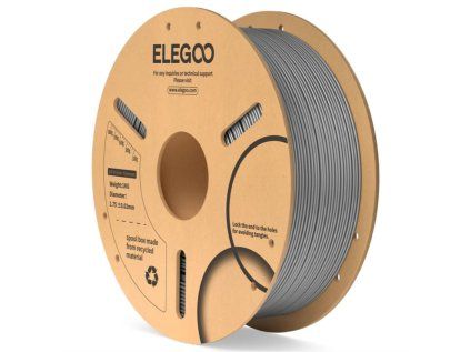 Elegoo PLA filament 1,75 mm 1 kg šedá