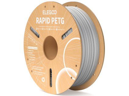 Filament ELEGOO Rapid PETG 1,75 mm 1 kg, Šedá