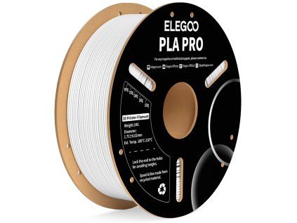 Filament ELEGOO PLA PRO 1,75 mm 1 kg, Bílá