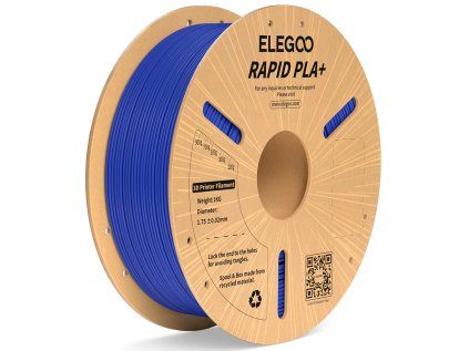 Filament ELEGOO Rapid PLA+ 1,75 mm 1 kg, Modrá