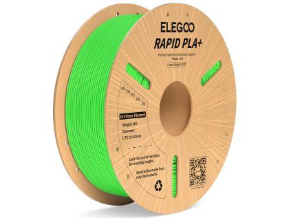 Filament ELEGOO Rapid PLA+ 1,75 mm 1 kg, Zelená