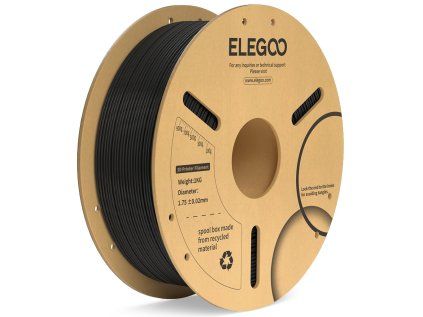 Filament ELEGOO PLA+ 1,75 mm 1 kg, Černá