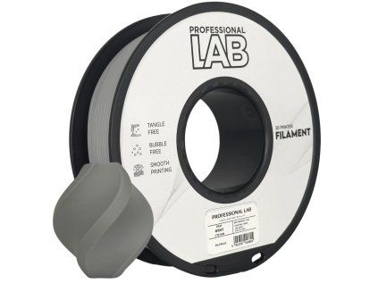 Filament Professional Lab PLA+ 1,75 mm 1 kg, Šedá