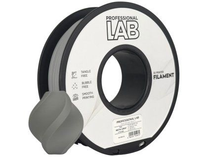 Filament Professional Lab PLA Meta 1,75 mm 1 kg, Šedá