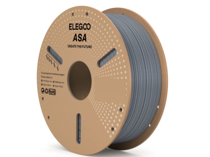 Filament ELEGOO ASA 1,75 mm 1 kg, Šedá
