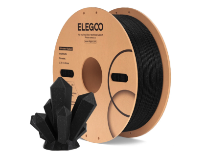 Filament ELEGOO PLA Třpytivá 1,75 mm 1 kg, Černá
