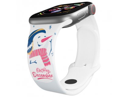 Apple watch řemínek Cesmína bílý