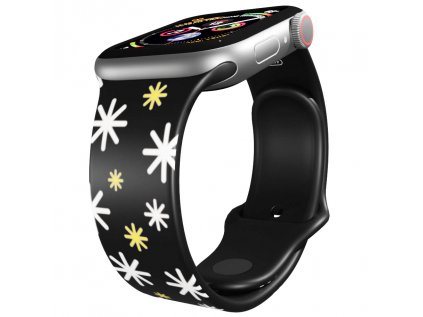 Apple watch řemínek Hvězdy černý