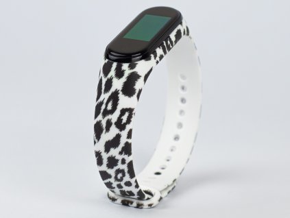Černobílý gepard náhradní náramek pro Mi Band 5/6/7Černobílý gepard