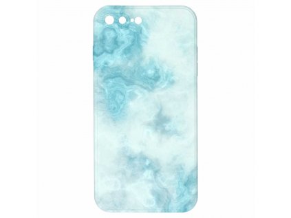 Světle modrý mramor pro iPhone 7/8 Plussvetle modry mramor