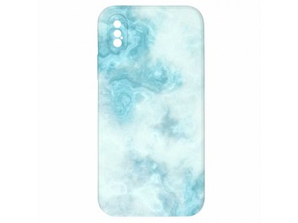 Světle modrý mramor pro iPhone X/XSsvetle modry mramor