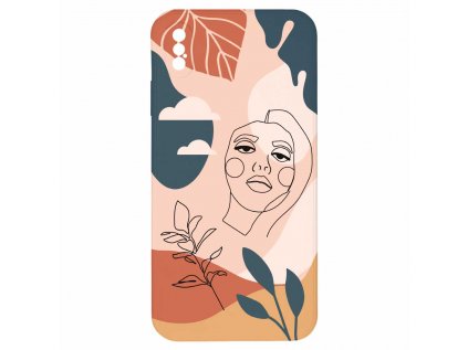 Dívka v abstrakci pro iPhone XS Maxdivka abstract2