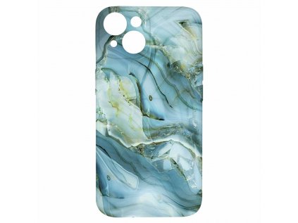 Modro šedý mramor pro iPhone 14modro sedy