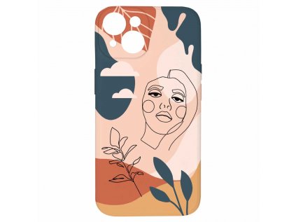 Dívka v abstrakci pro iPhone 14 Plusdevka abstak2