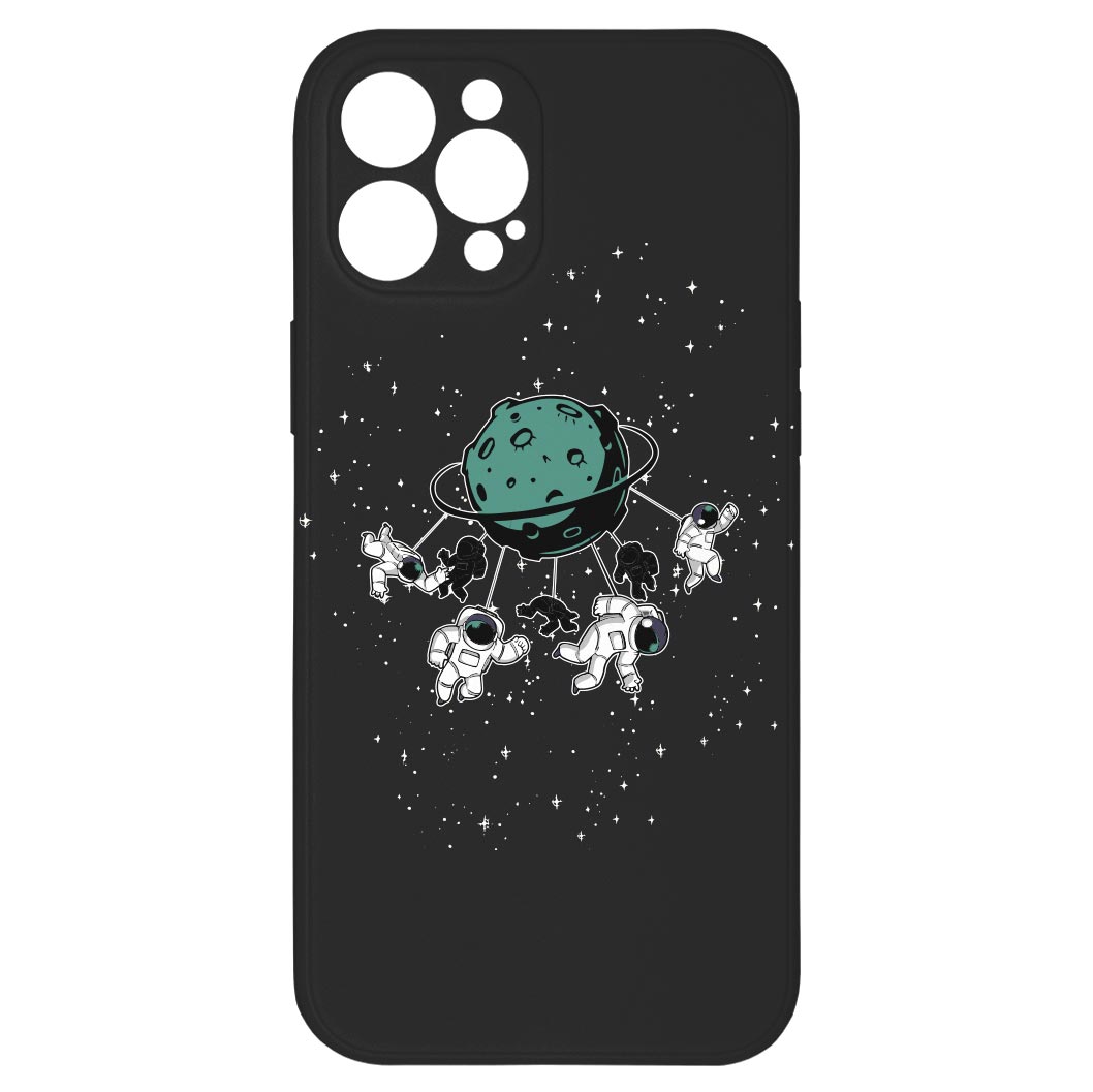 Levně Kryt Astrounatský kolotoč pro iPhone 12 Pro Max
