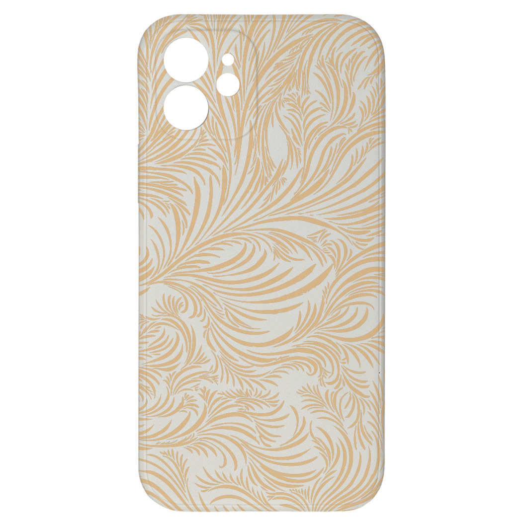 Levně Kryt Zlaté listy pro iPhone 11