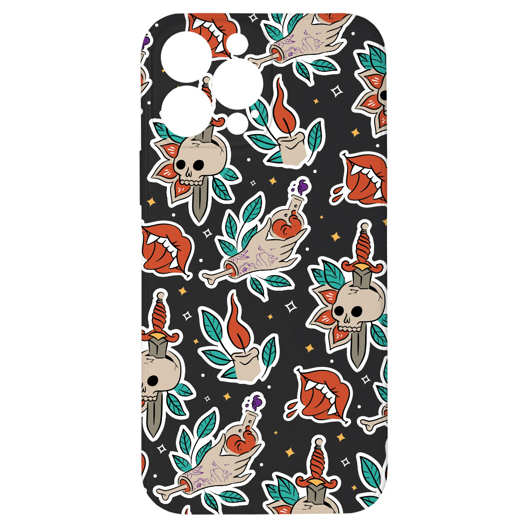 Levně Kryt Samolepky halloween pro iPhone 13 Pro Max