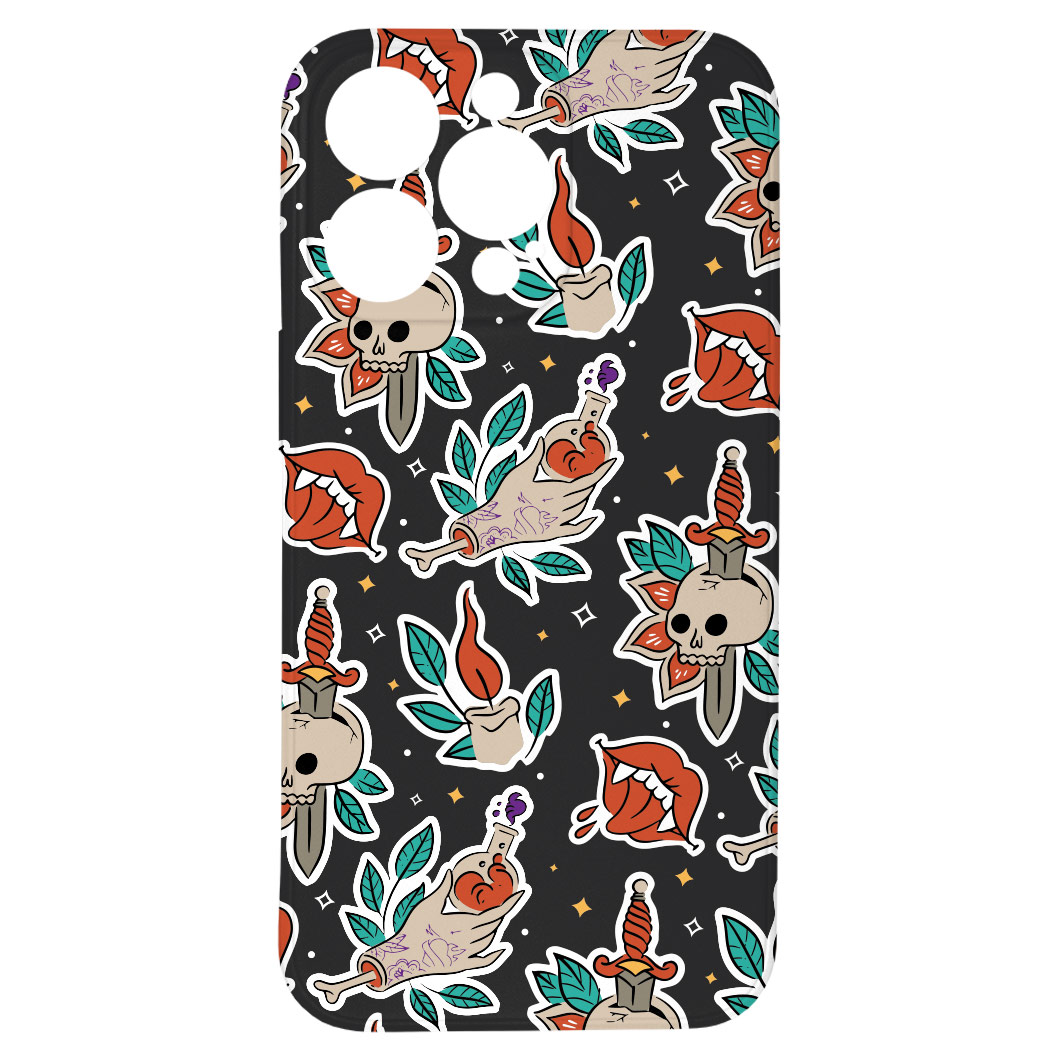 Levně Kryt Samolepky halloween pro iPhone 13 Pro