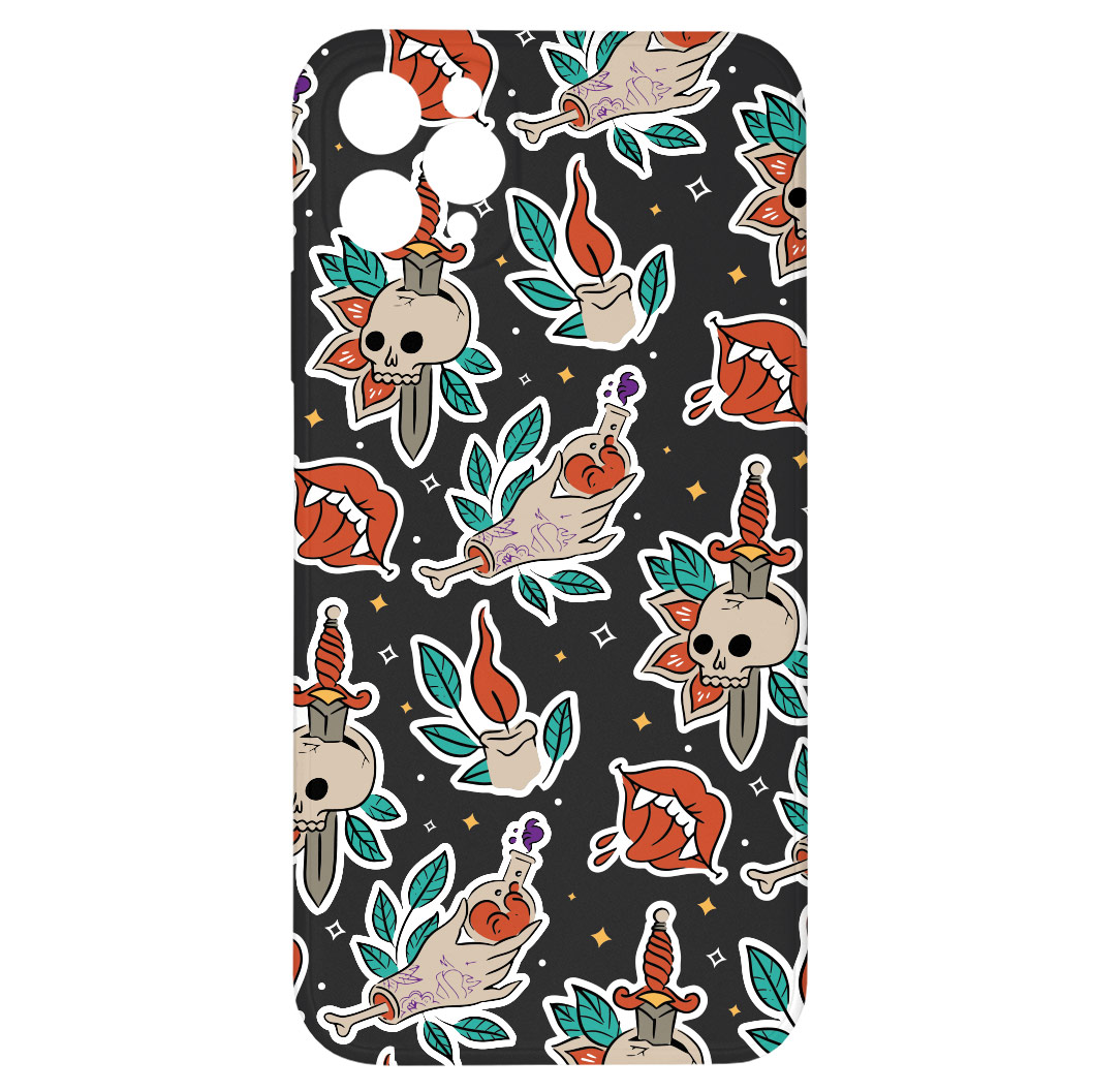 Levně Kryt Samolepky halloween pro iPhone 11 Pro Max