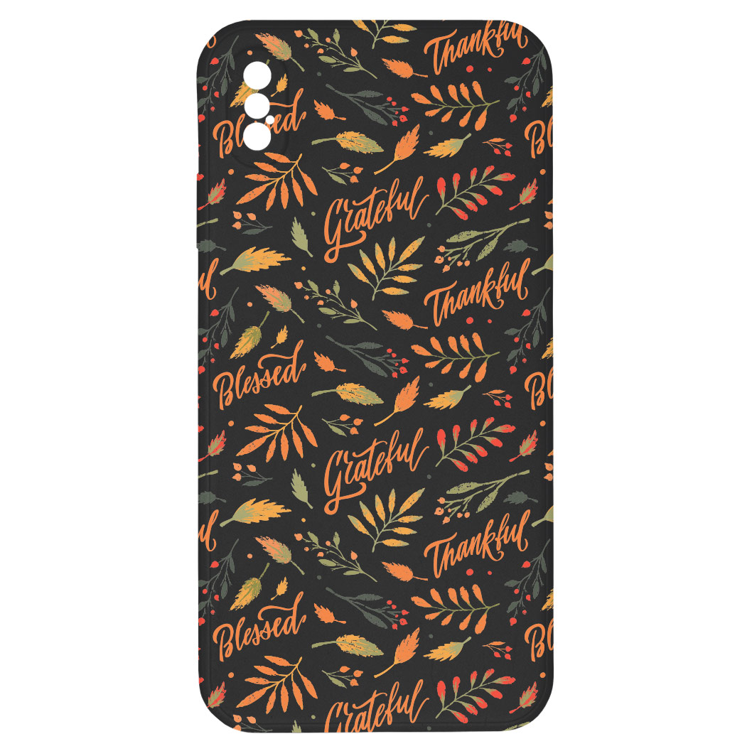 Levně Kryt Díkuvzdání černý pro iPhone XS Max