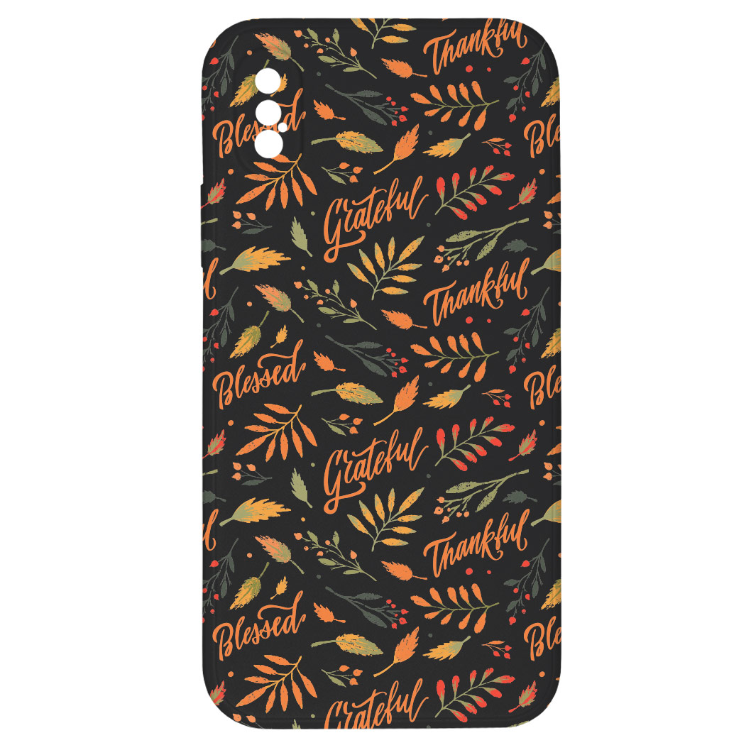 Levně Kryt Díkuvzdání černý pro iPhone X/XS
