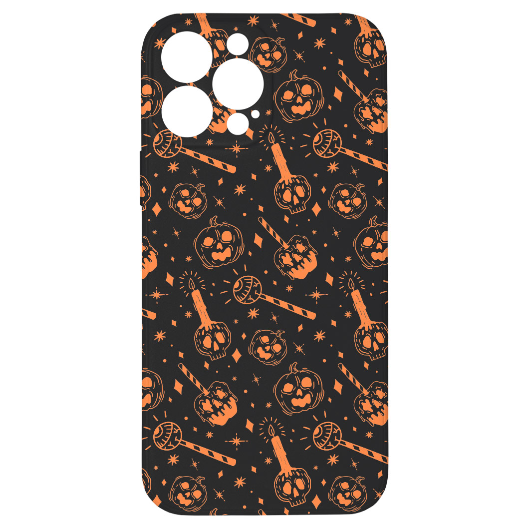 Levně Kryt Strašidelné dýně pro iPhone 13 Pro
