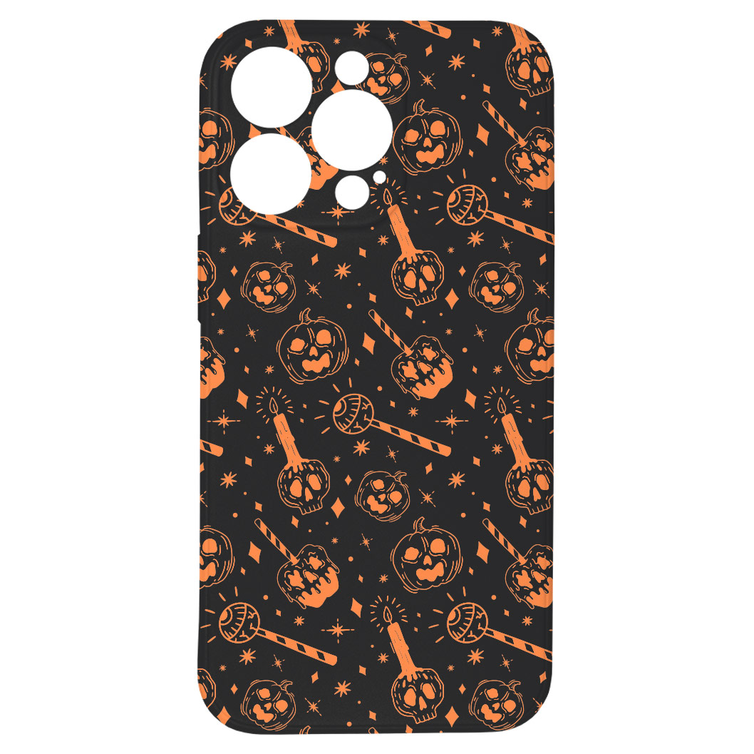Levně Kryt Strašidelné dýně pro iPhone 12 Pro