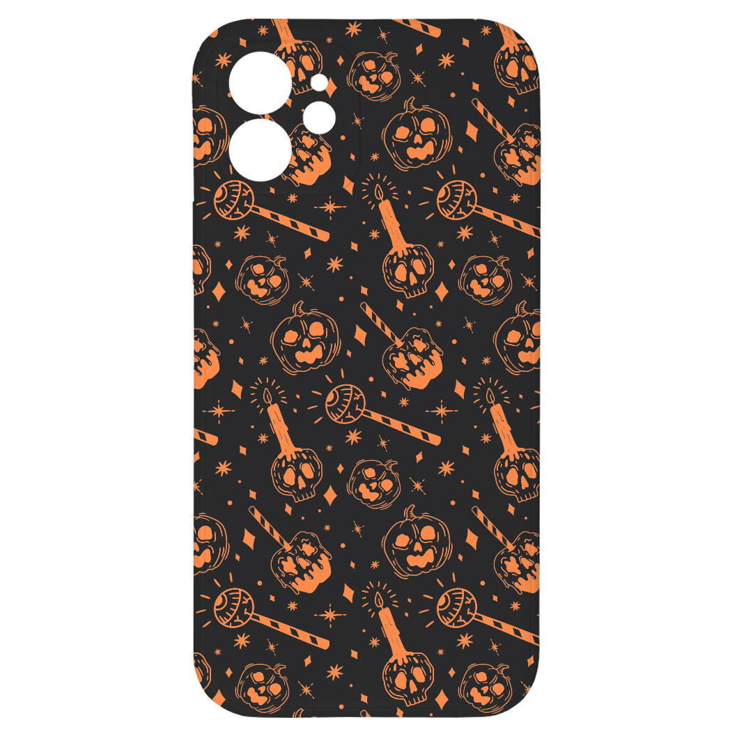 Levně Kryt Strašidelné dýně pro iPhone 12