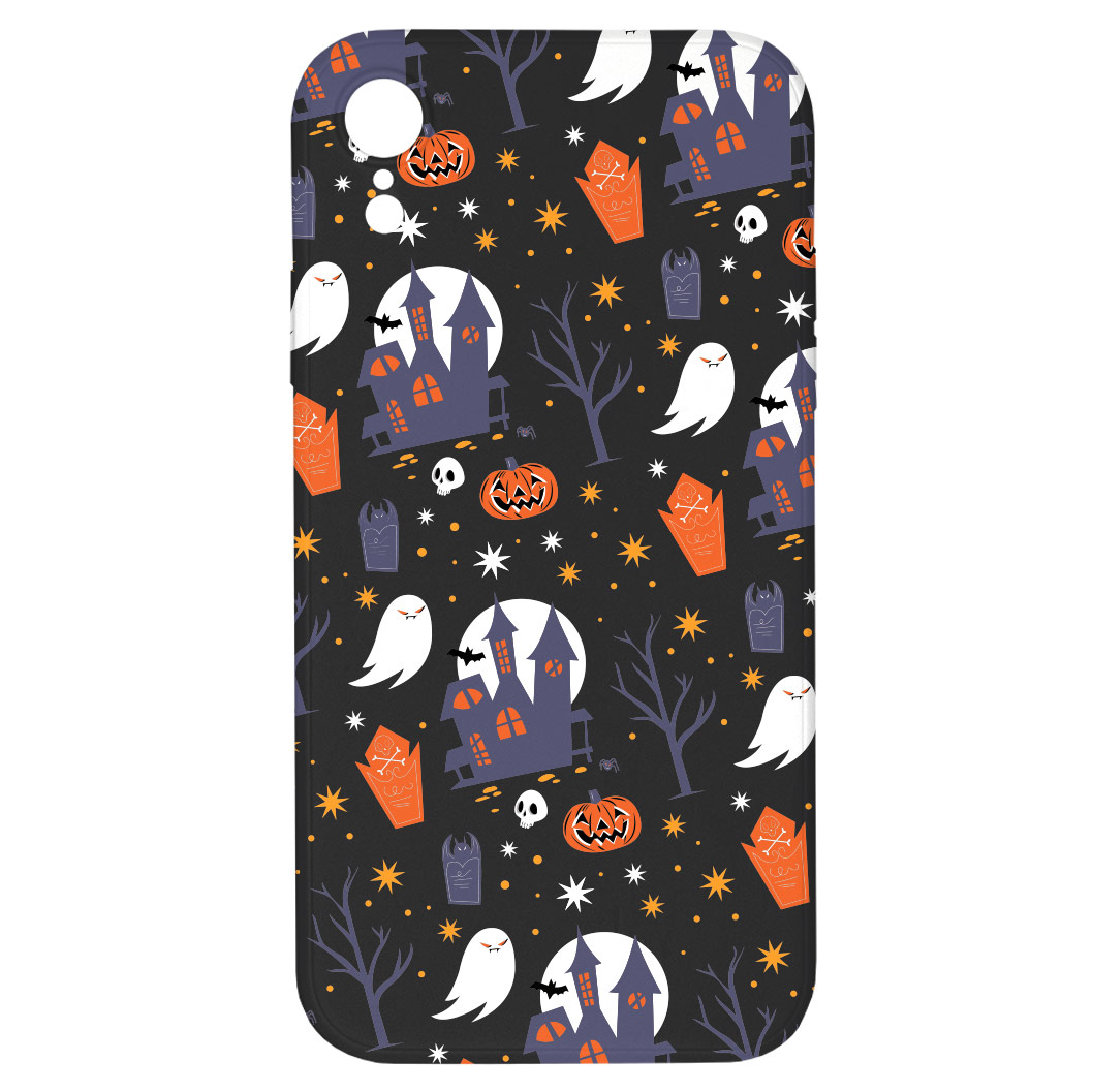 Levně Kryt Strašidelný dům pro iPhone XR
