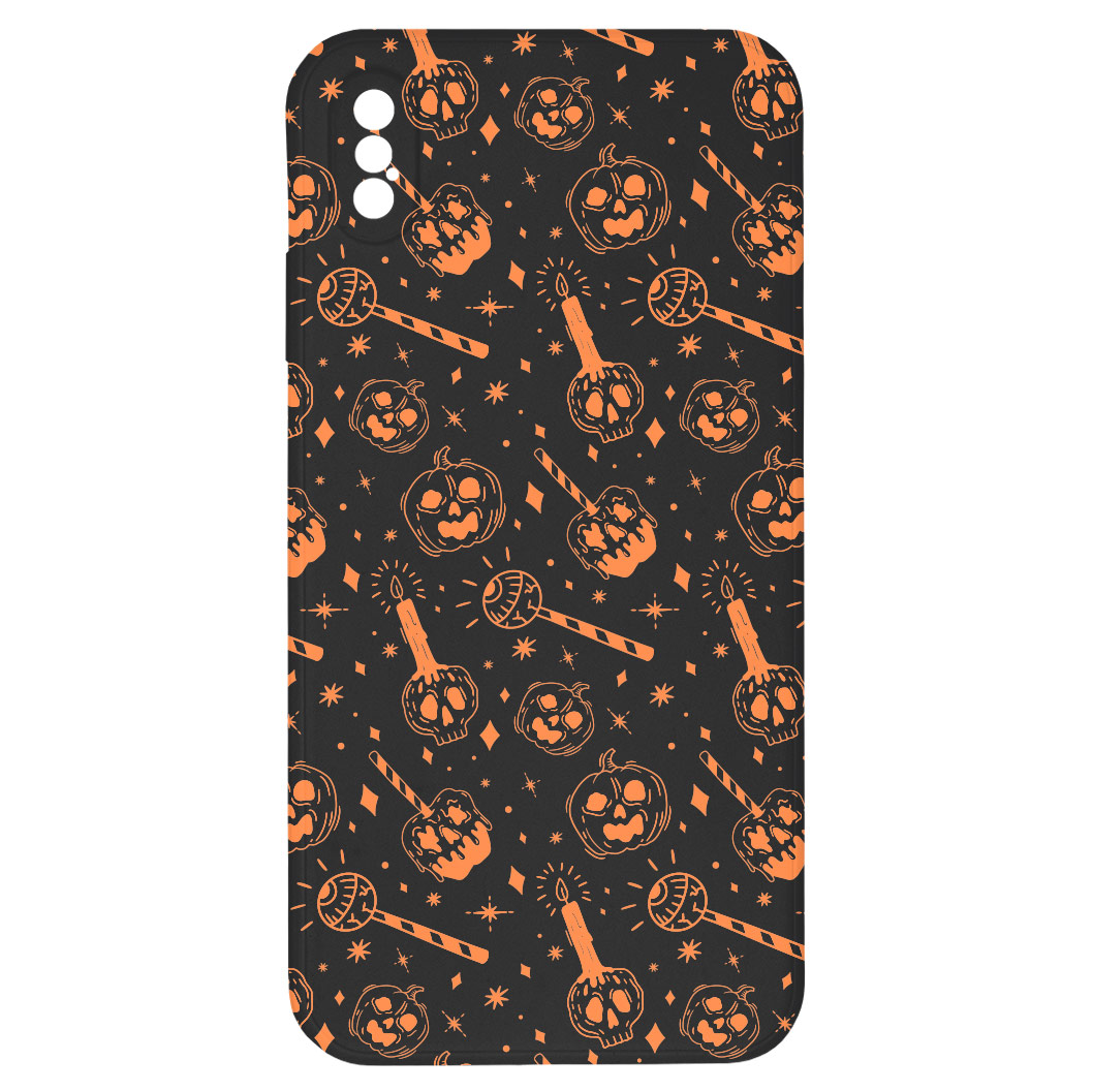 Levně Kryt Strašidelné dýně pro iPhone XS Max