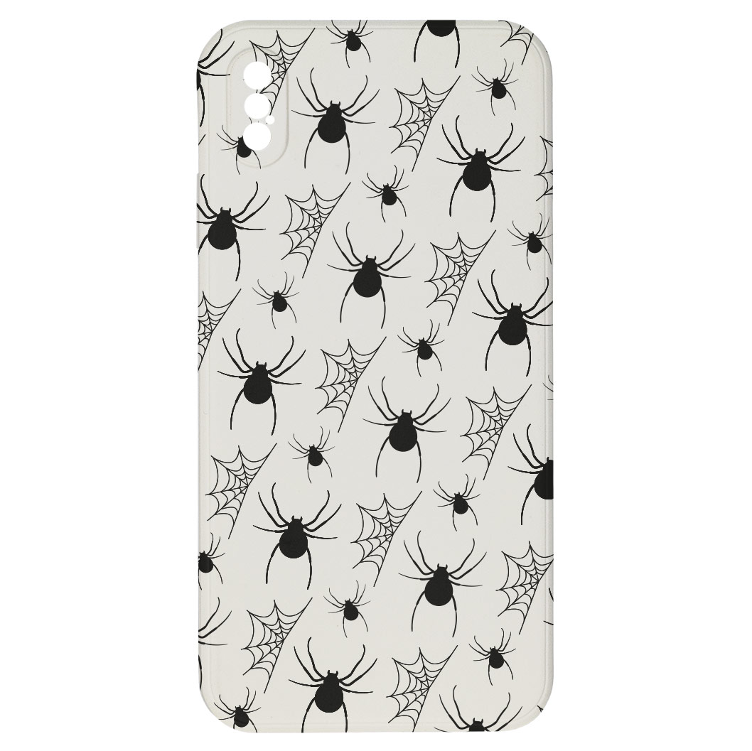 Levně Kryt Pavouk s pavučinou pro iPhone XS Max